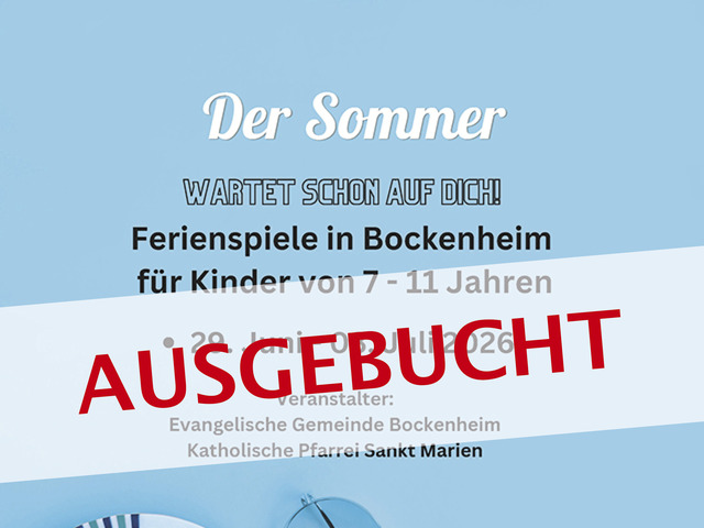 Ferienspiele in Bockenheim 
