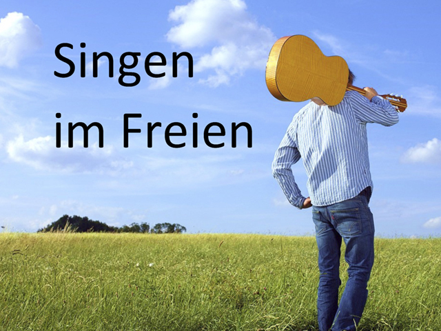 Singen im Freien