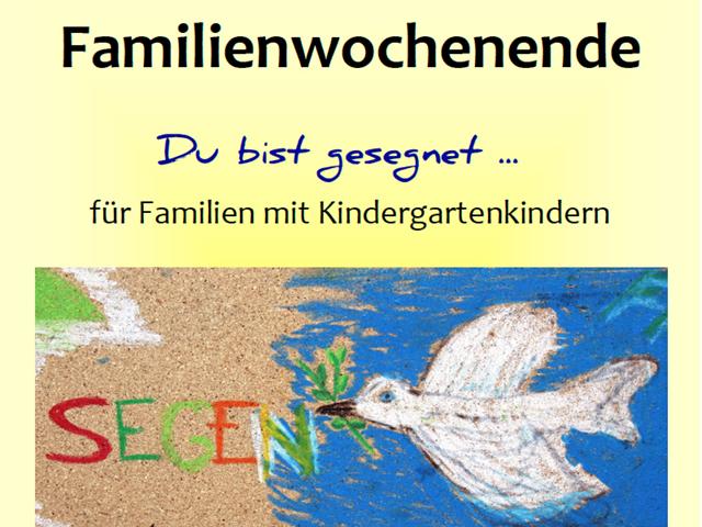 Familienwochenende für Familien mit Kindergartenkindern