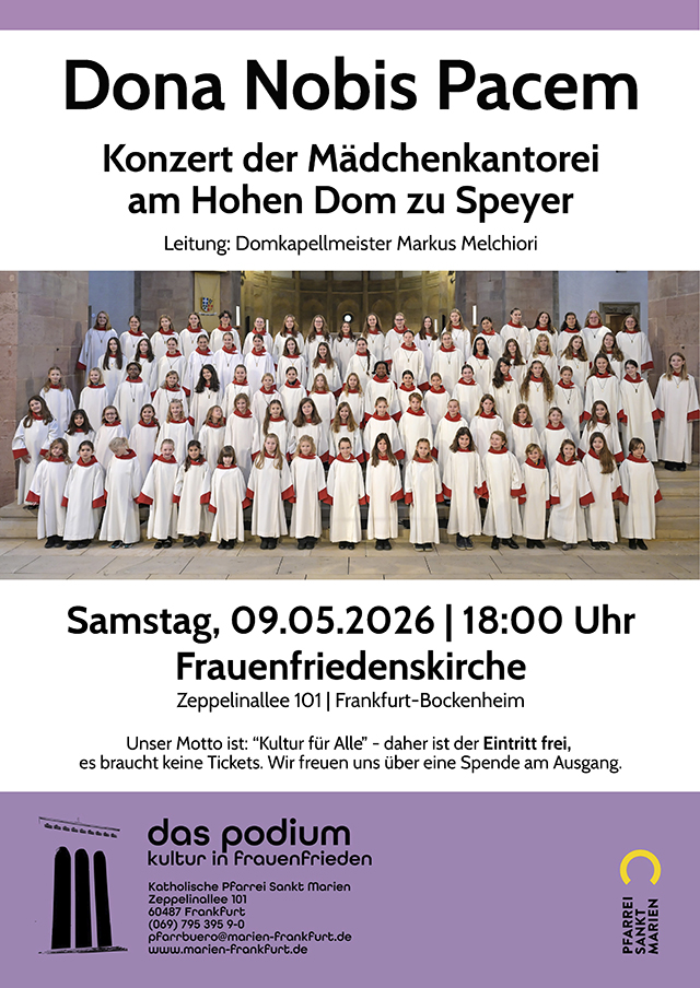 Plalat Chor Speyer Podium 2026 05 09